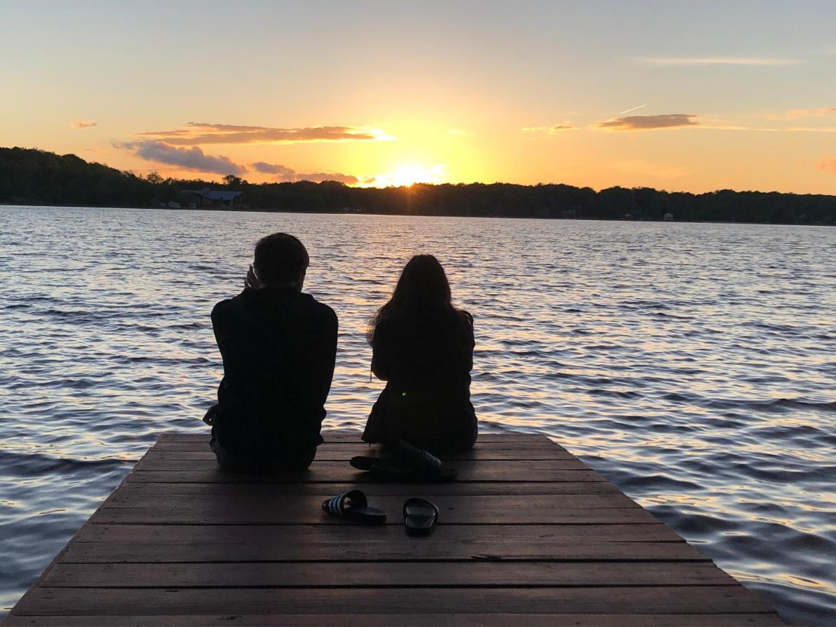 Lakefront Cabin Pvt Beach And Dock - Sunset Marina Arrowhead Lake Eksteriør bilde