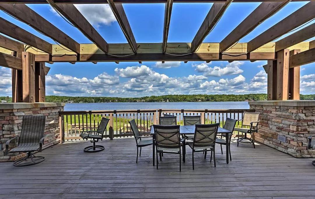Lakefront Cabin Pvt Beach And Dock - Sunset Marina Arrowhead Lake Eksteriør bilde