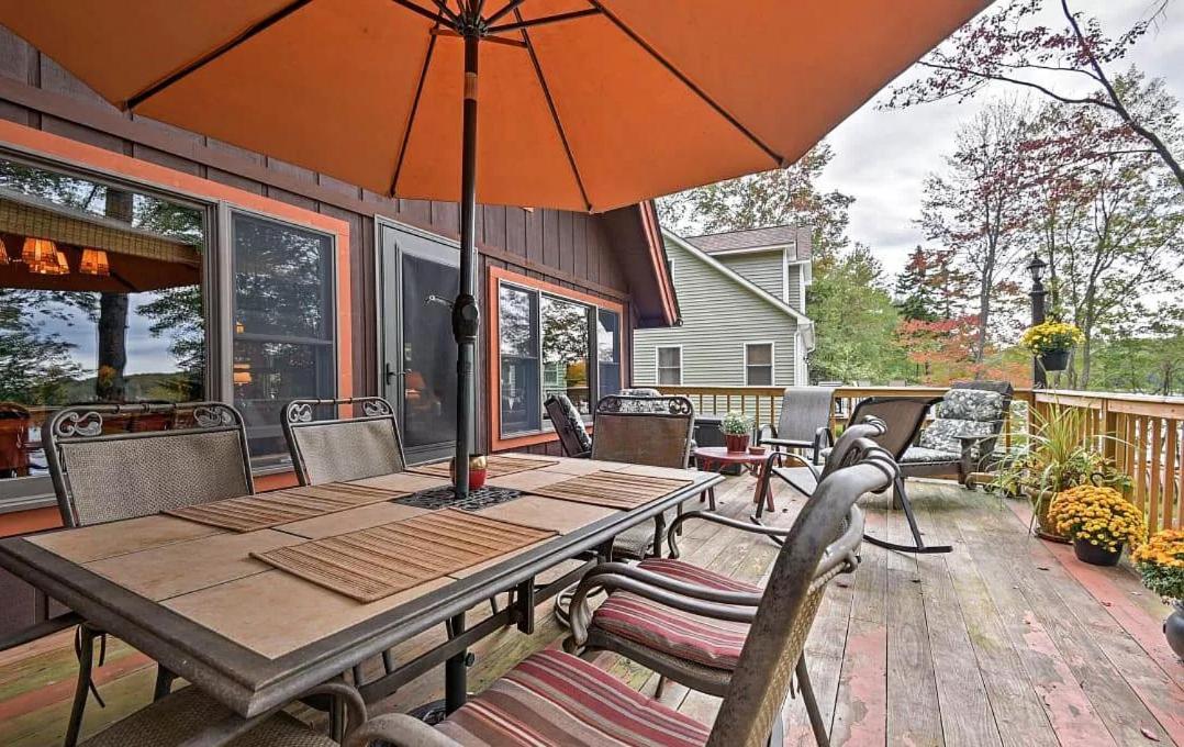 Lakefront Cabin Pvt Beach And Dock - Sunset Marina Arrowhead Lake Eksteriør bilde