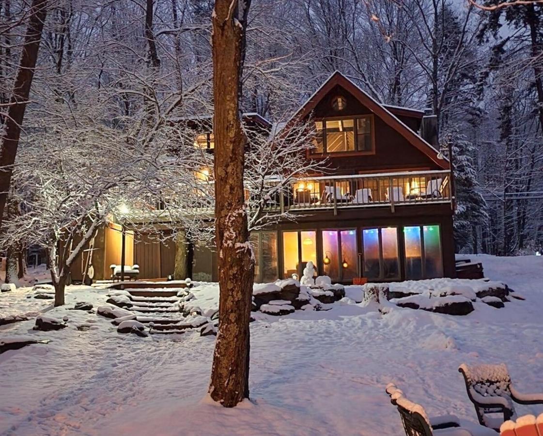 Lakefront Cabin Pvt Beach And Dock - Sunset Marina Arrowhead Lake Eksteriør bilde