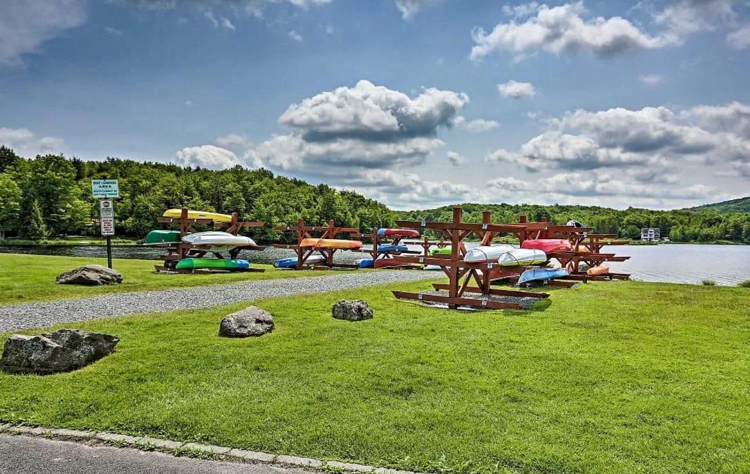Lakefront Cabin Pvt Beach And Dock - Sunset Marina Arrowhead Lake Eksteriør bilde