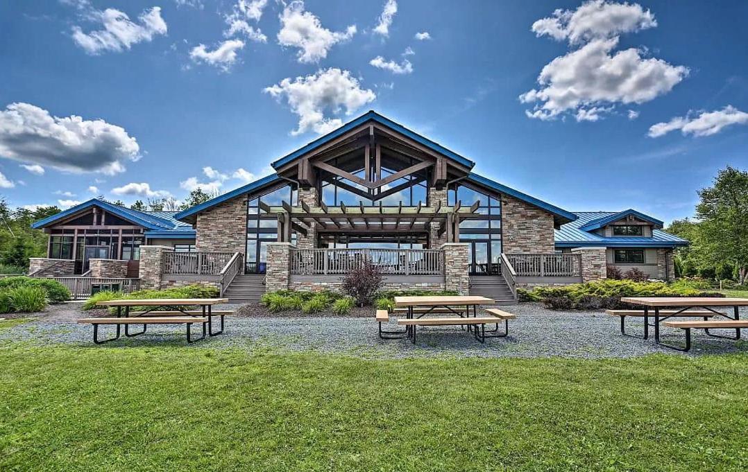 Lakefront Cabin Pvt Beach And Dock - Sunset Marina Arrowhead Lake Eksteriør bilde